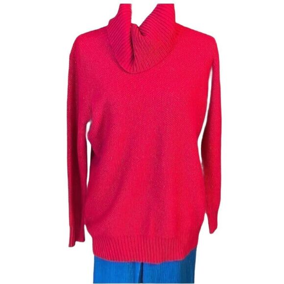 Apt. 9 Sweaters - Apt 9 Red Cowell neck sweater